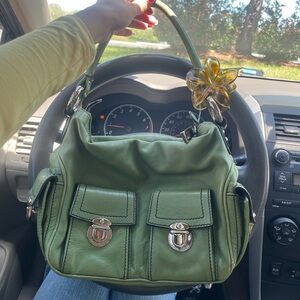 Green Designer Handbag